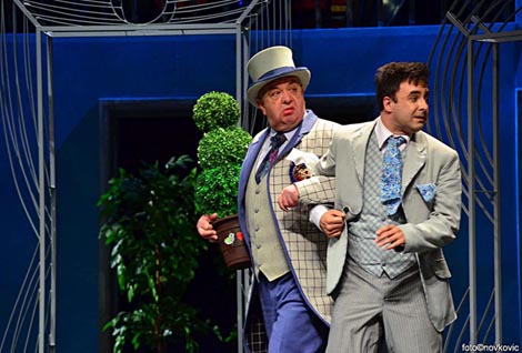 Zagrebačko gradsko kazalište Komedija: Eugène Labiche, Talijanski slamnati šešir, red. Georgij Paro